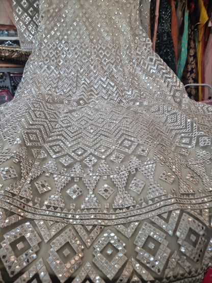 Beautiful designer anarkhali suit