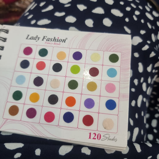 Beautiful designer mini bindi book