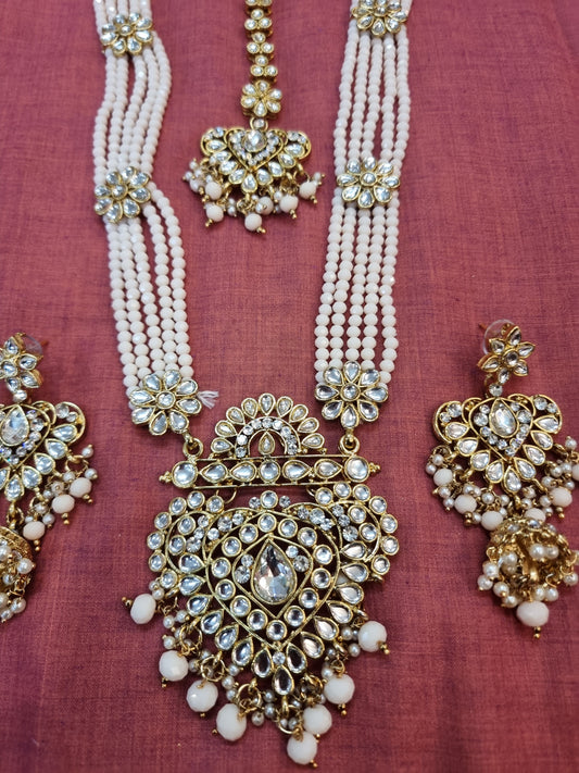 Beautiful designer rani haar set