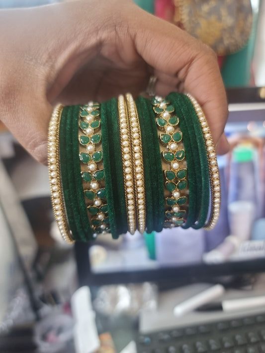 Beautiful designer bangle set