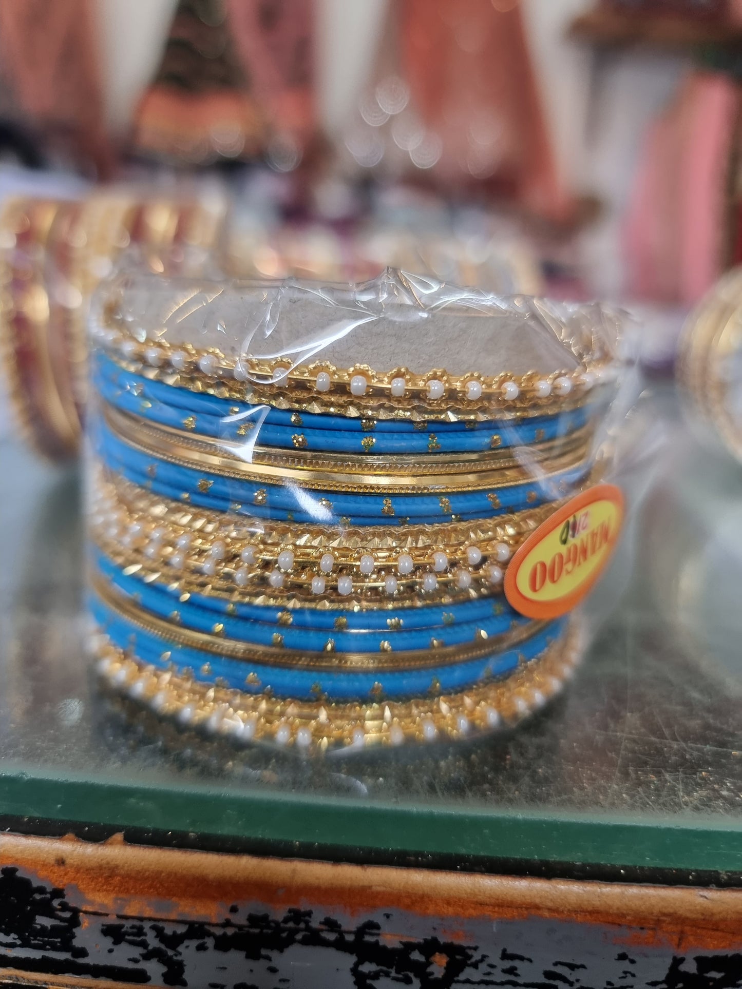 Beautiful metal bangles