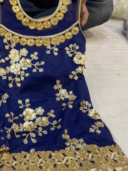 Beautiful designer Churidar suit for girls