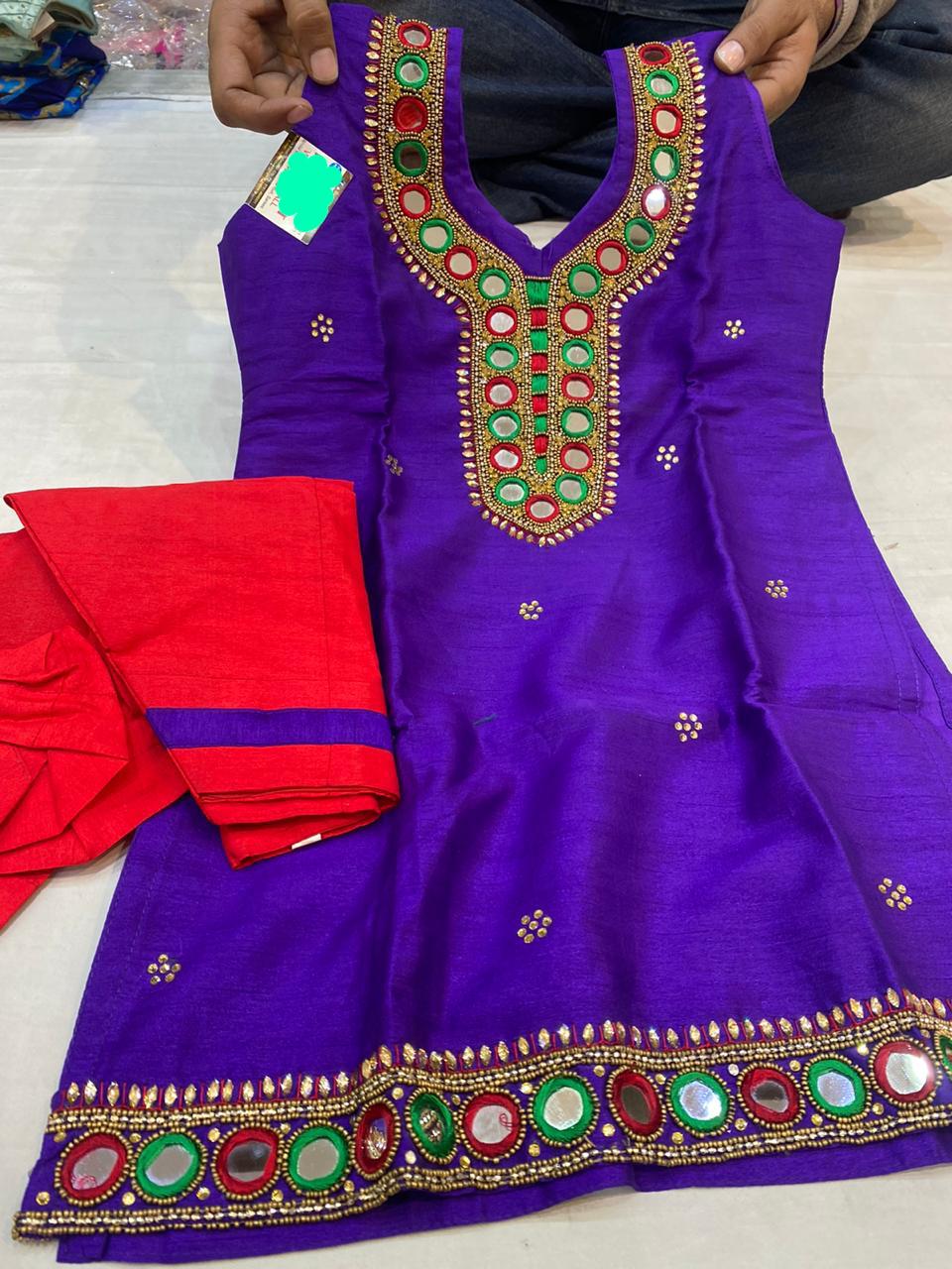 Beautiful designer patiala suit for girls