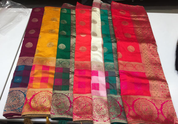 Beautiful designer box sarees