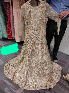 Beautiful designer Anarkali style gown
