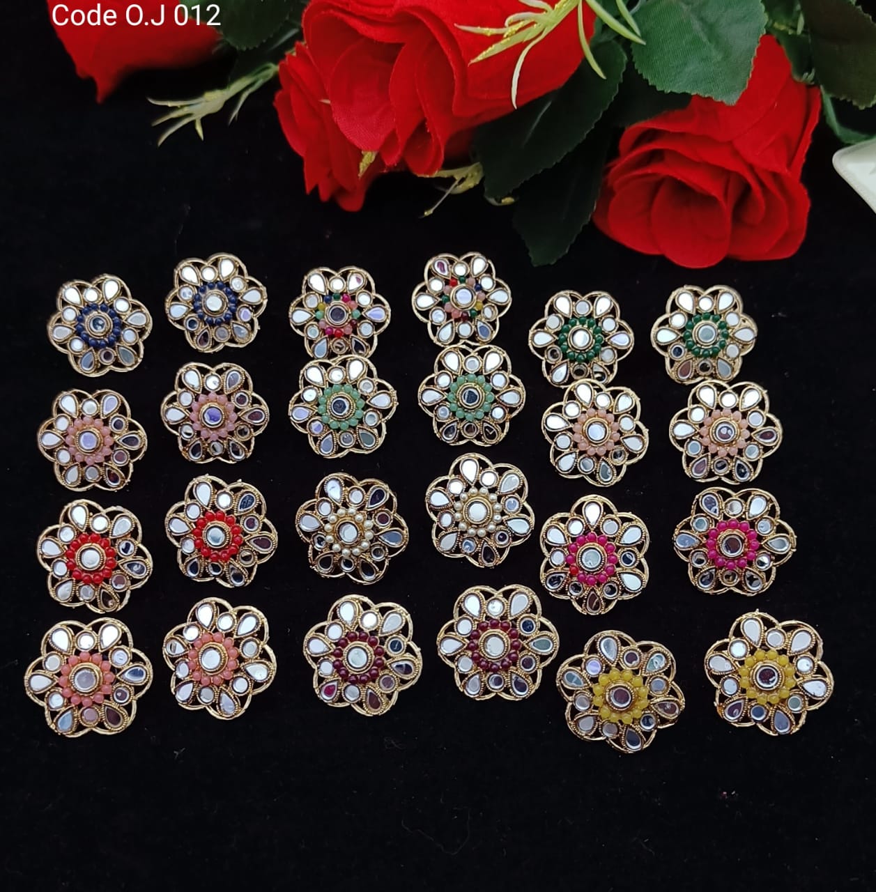 Beautiful designer studs earing