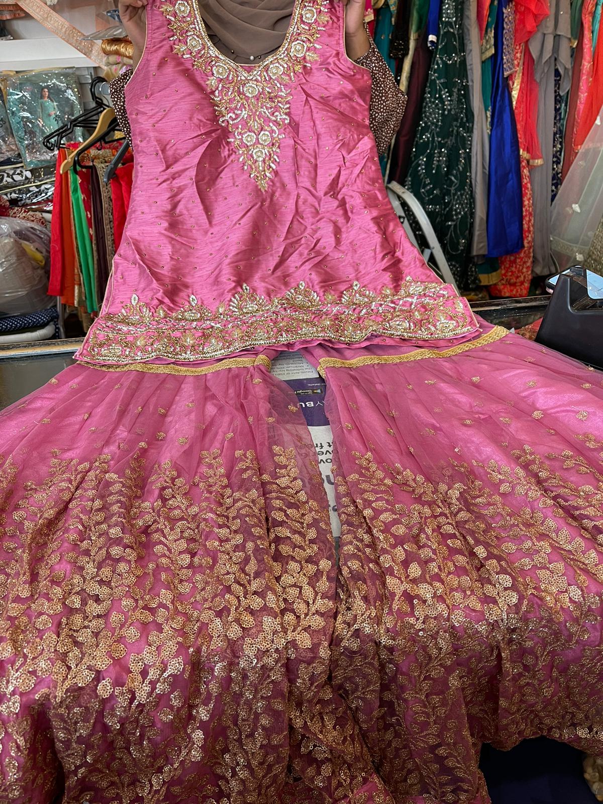 Beautiful designer sharara suit