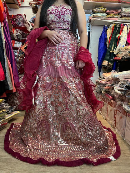 Beautiful designer lengha choli