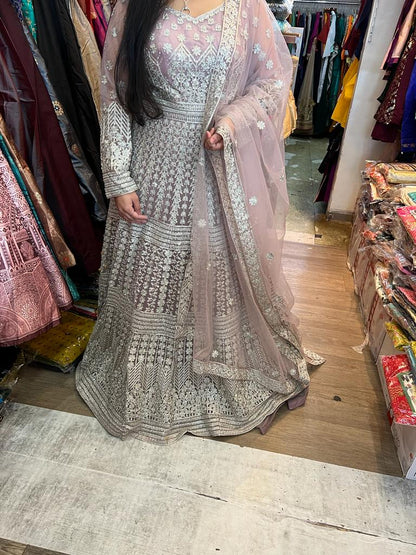 Beautiful designer anarkali gown