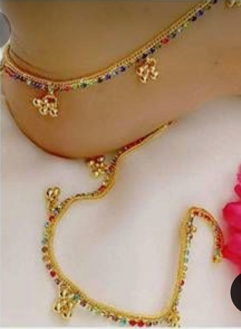 Beautiful designer anklets