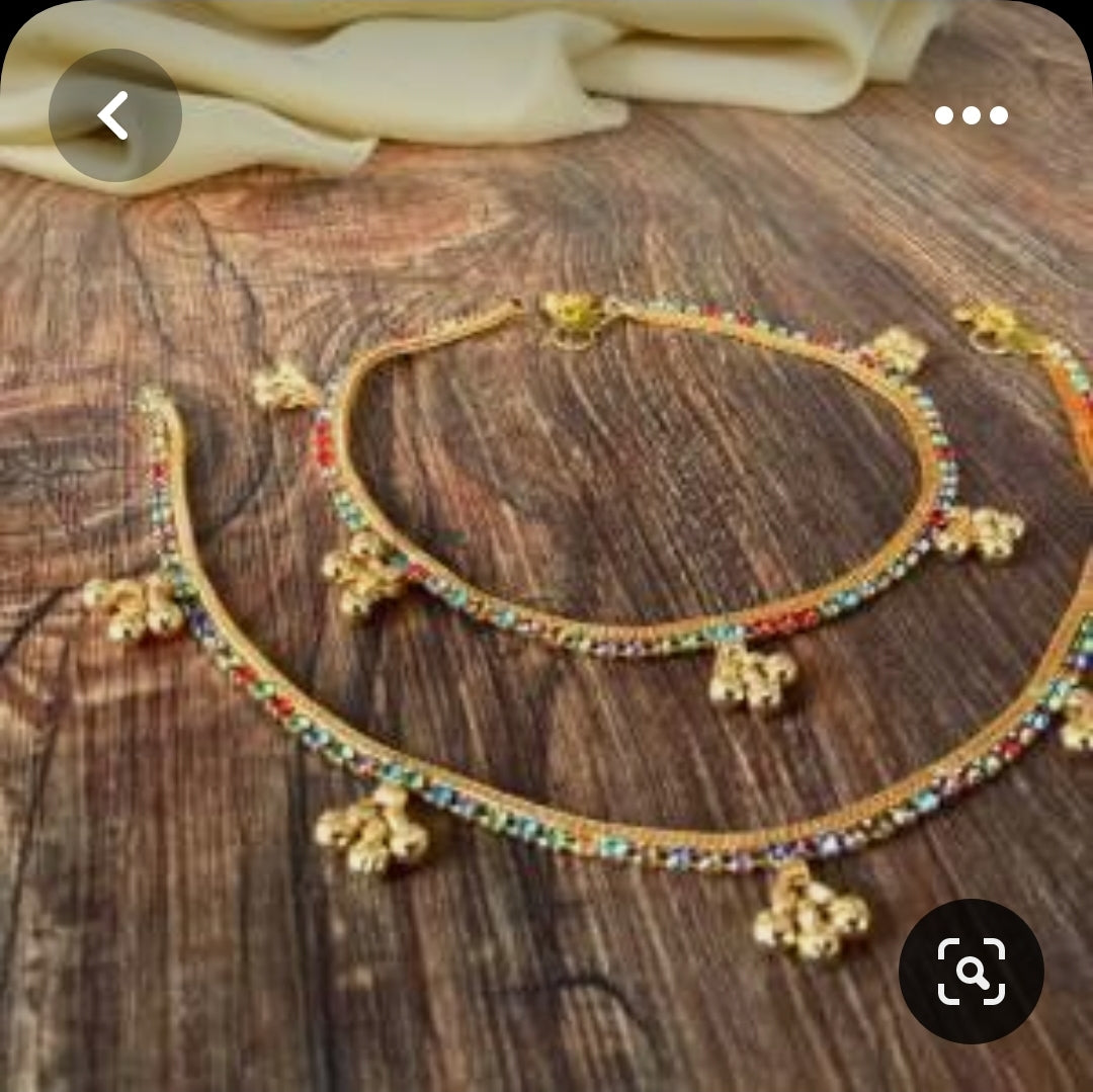 Beautiful designer anklets