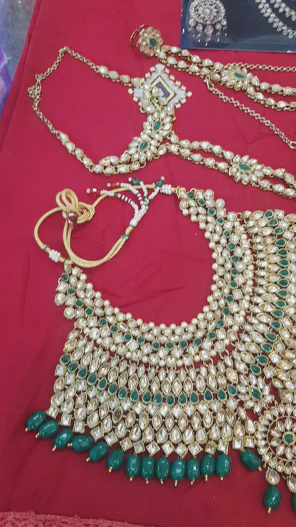 Beautiful designer  bridal necklace set