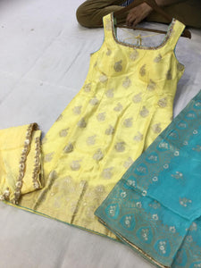 Beautiful designer dhoti salwar suit