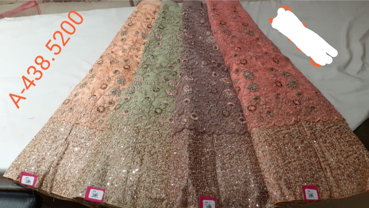 Beautiful designer fully embroidery lengha choli