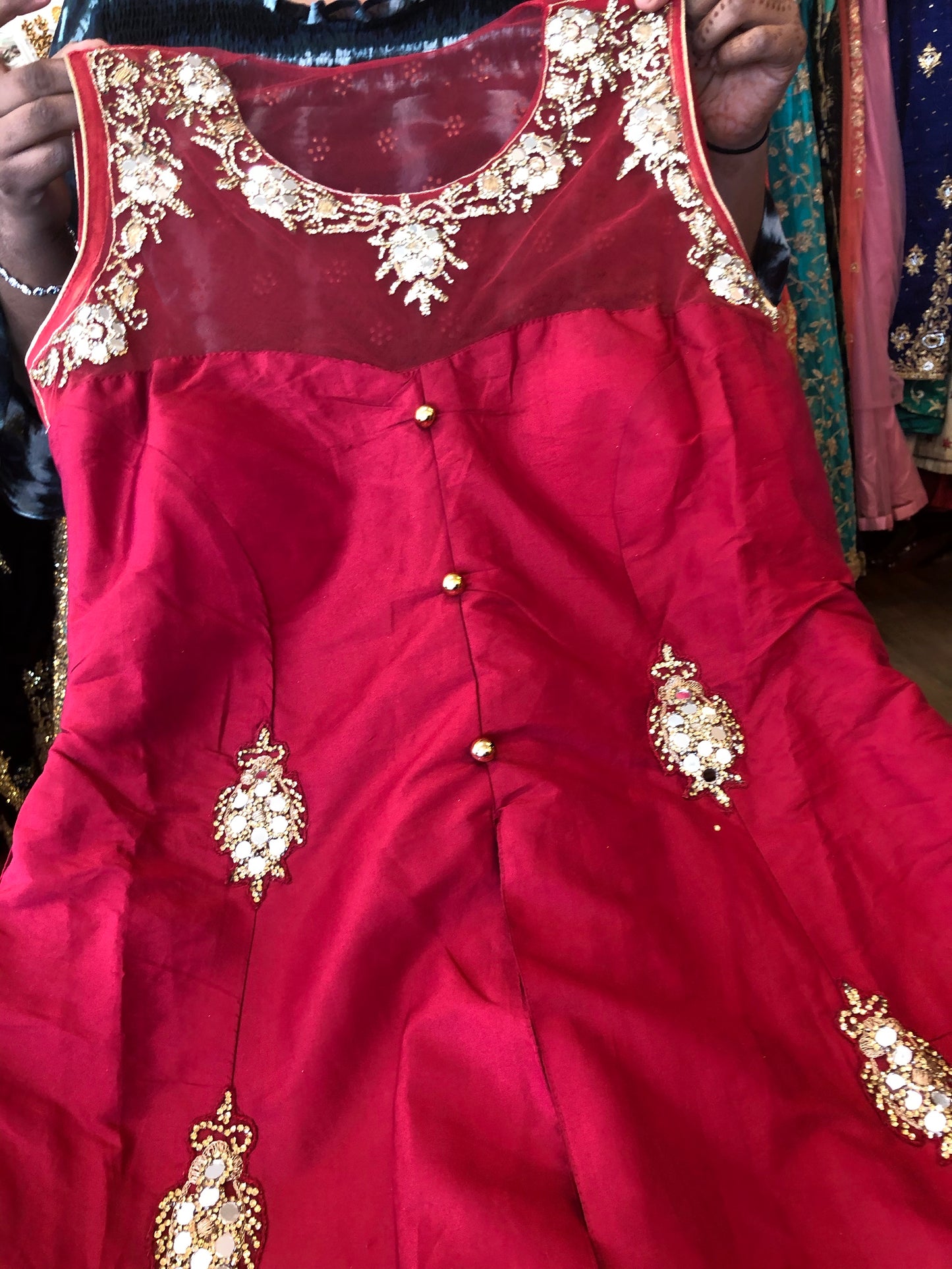 Beautiful designer anarkali suit