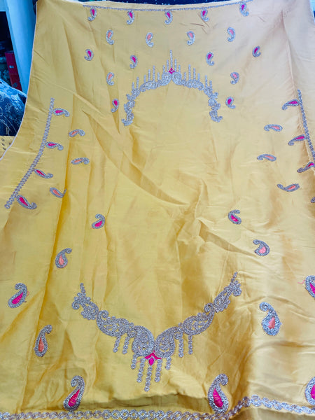 Beautiful designer silk lengha choli