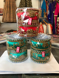 Beautiful designer silk thread bangles