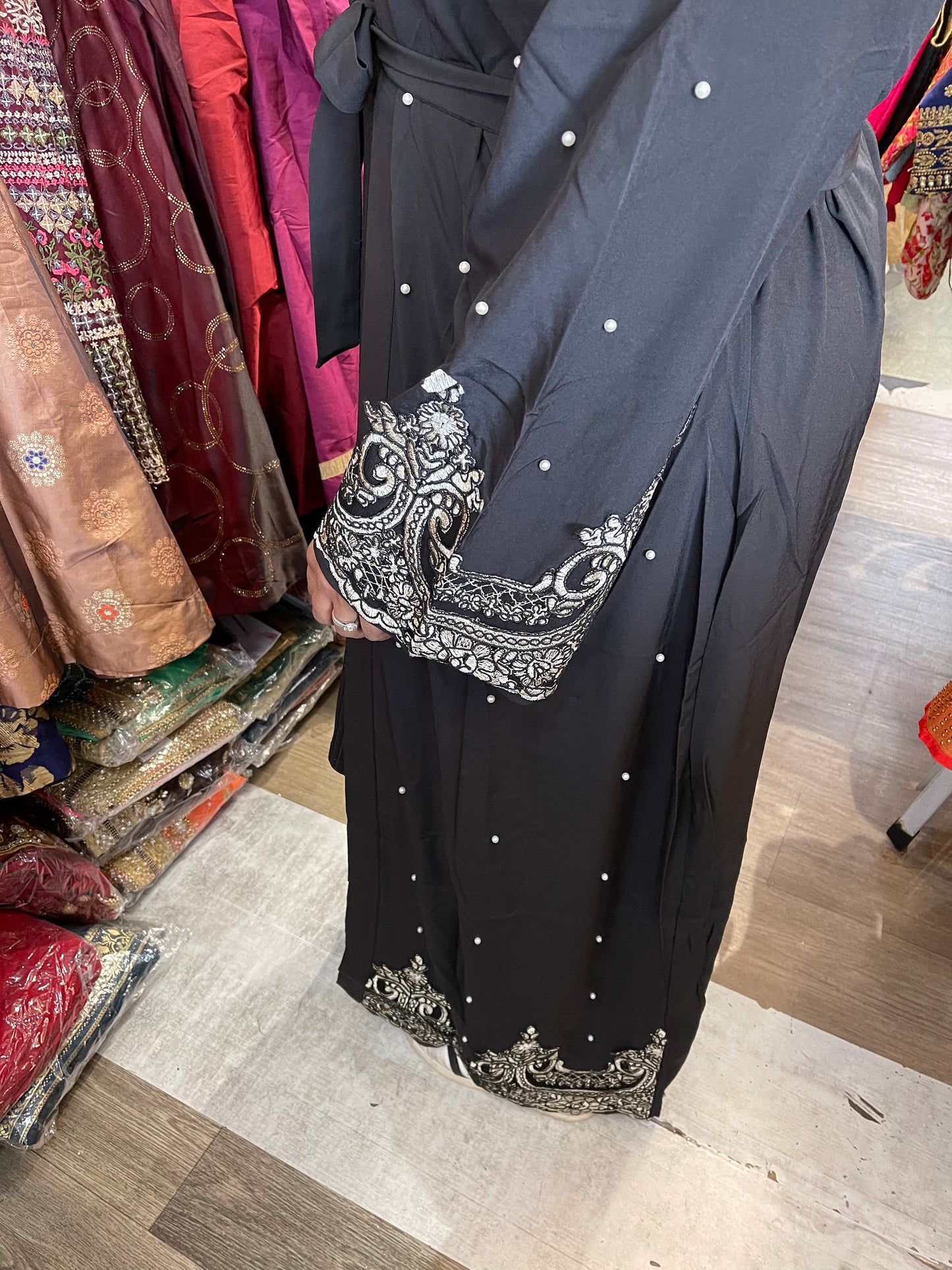 Beautiful designer long jacket koti