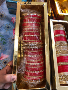 Beautiful designer chura/bridal bangles