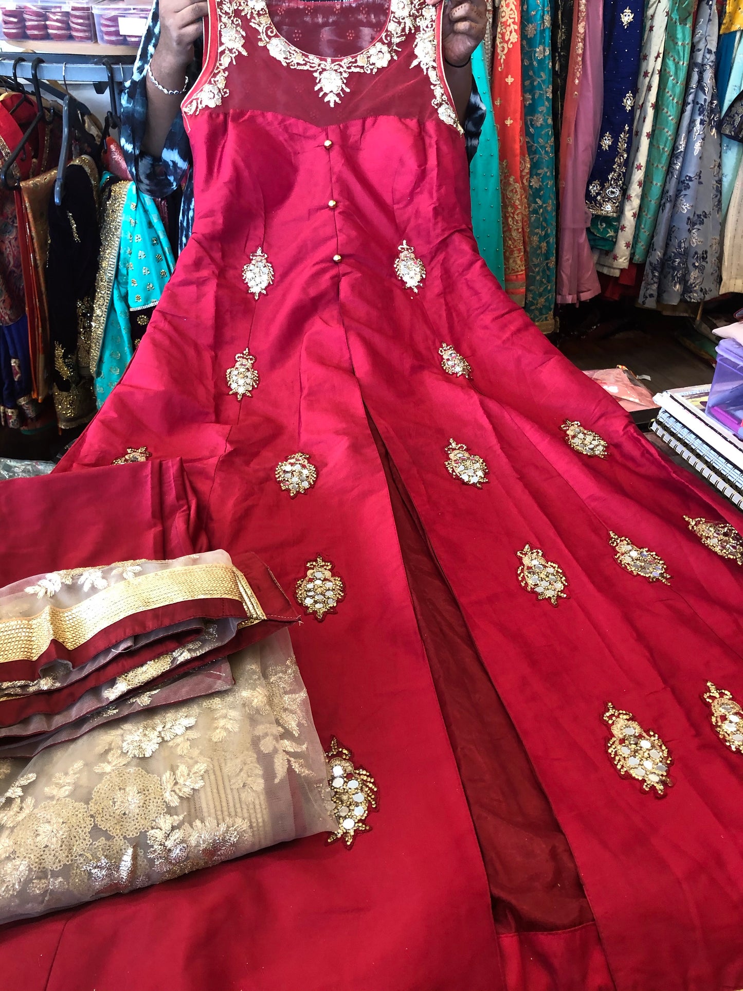 Beautiful designer anarkali suit