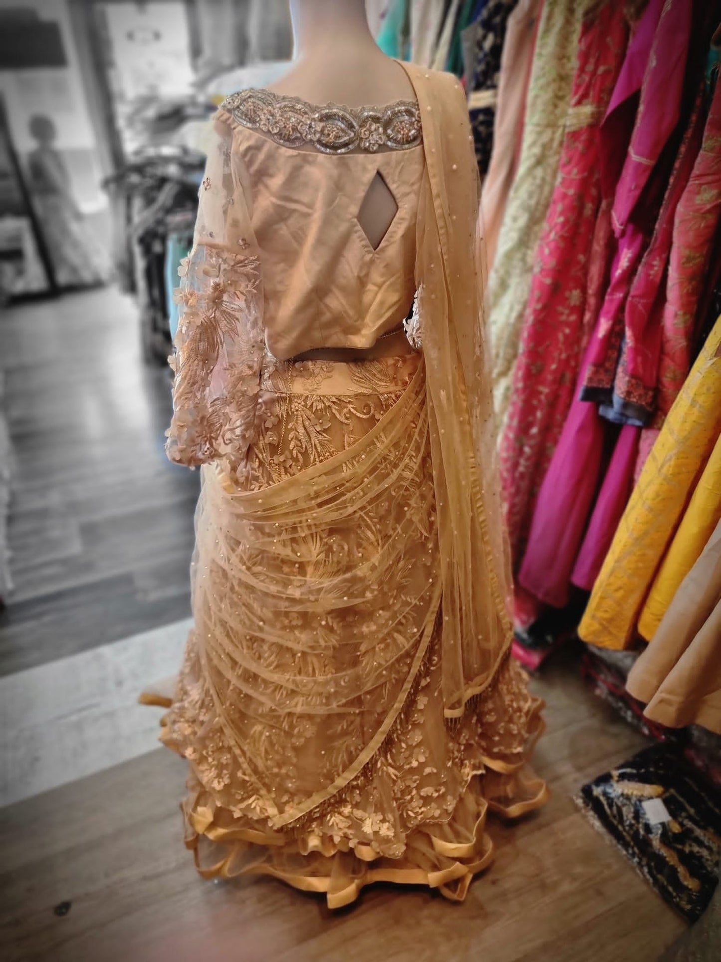 Beautiful designer ready made Lengha choli