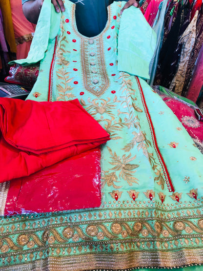 Beautiful designer Punjabi patiala suit