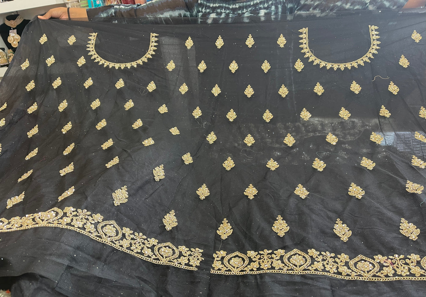 Beautiful designer heavily embroidery lengha choli