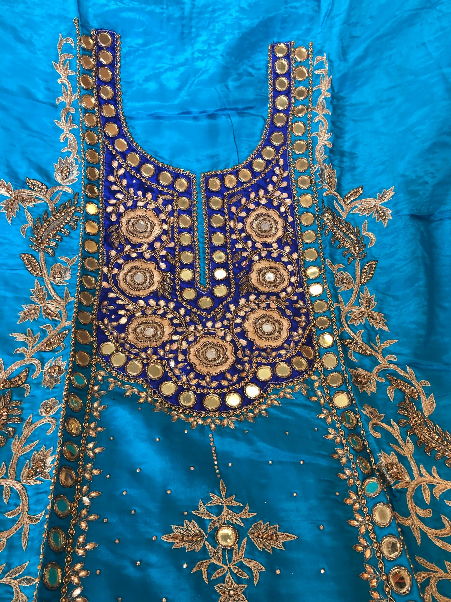 Beautiful designer unstitched punjabi patiala suit