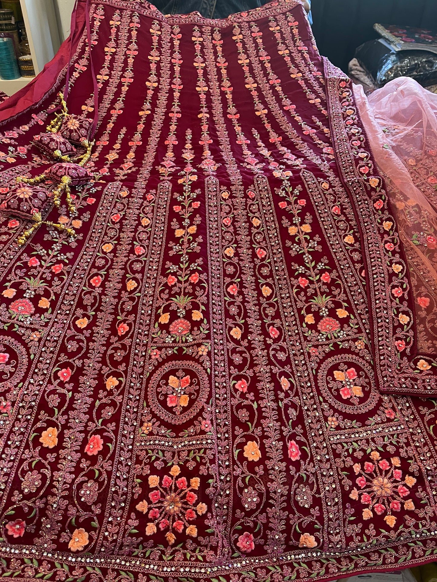 Beautiful designer lengha choli