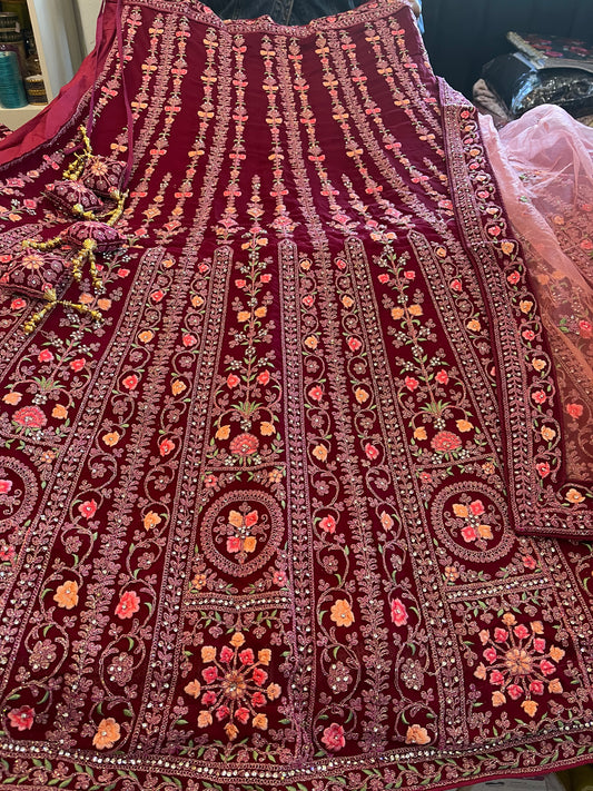 Beautiful designer lengha choli