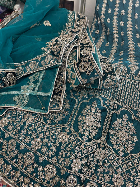 Beautiful designer semi stitch lengha choli