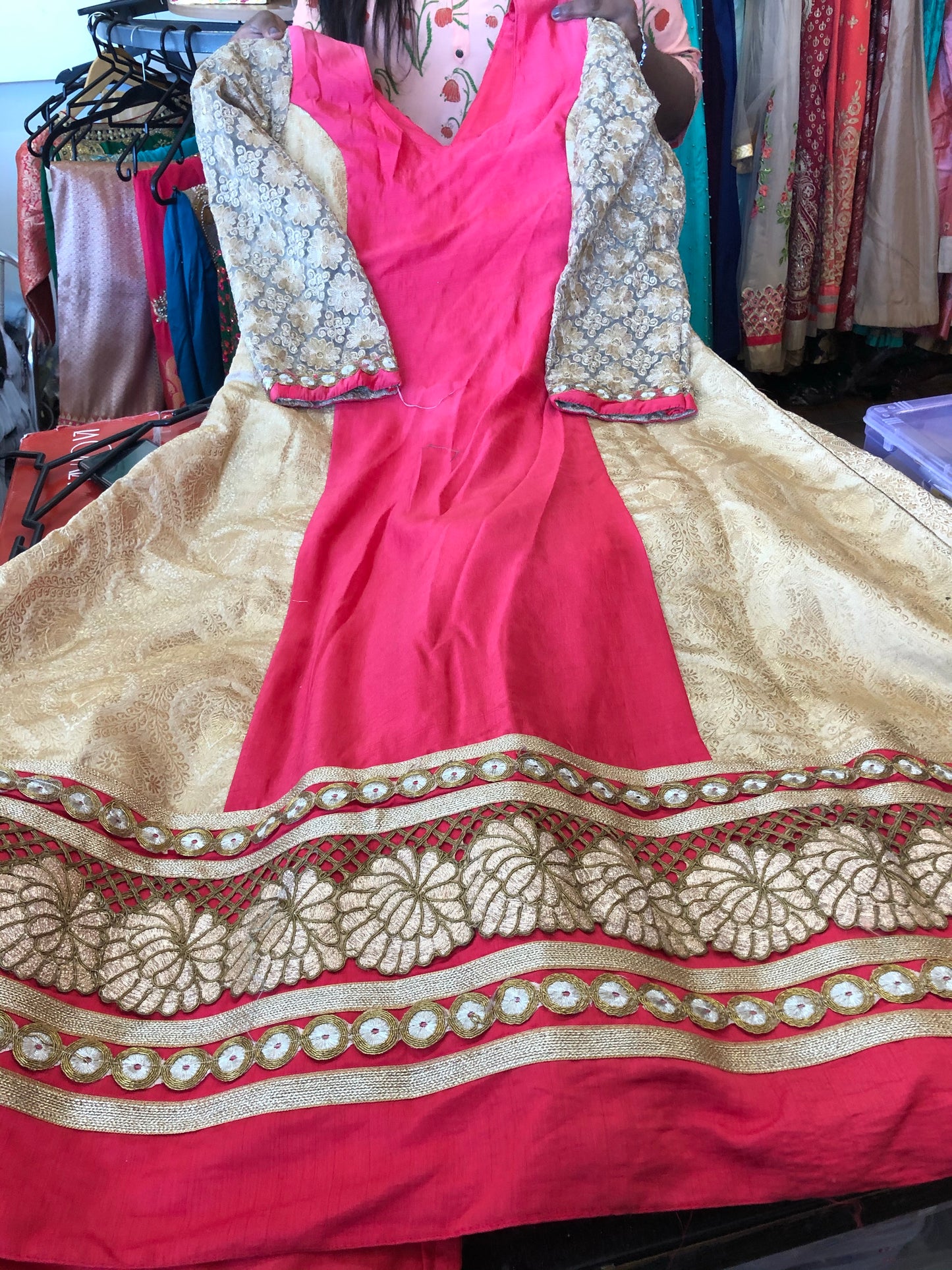 Beautiful designer anarkali suit