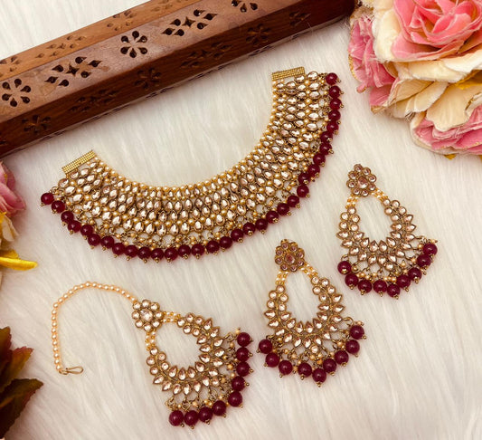 Beautiful designer necklace set