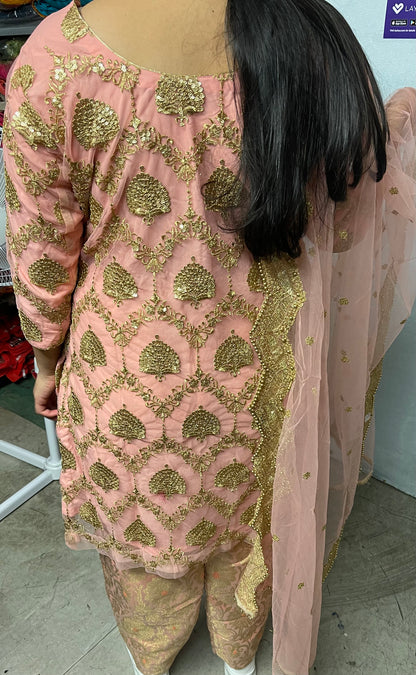 Beautiful designer Pakistani style suit