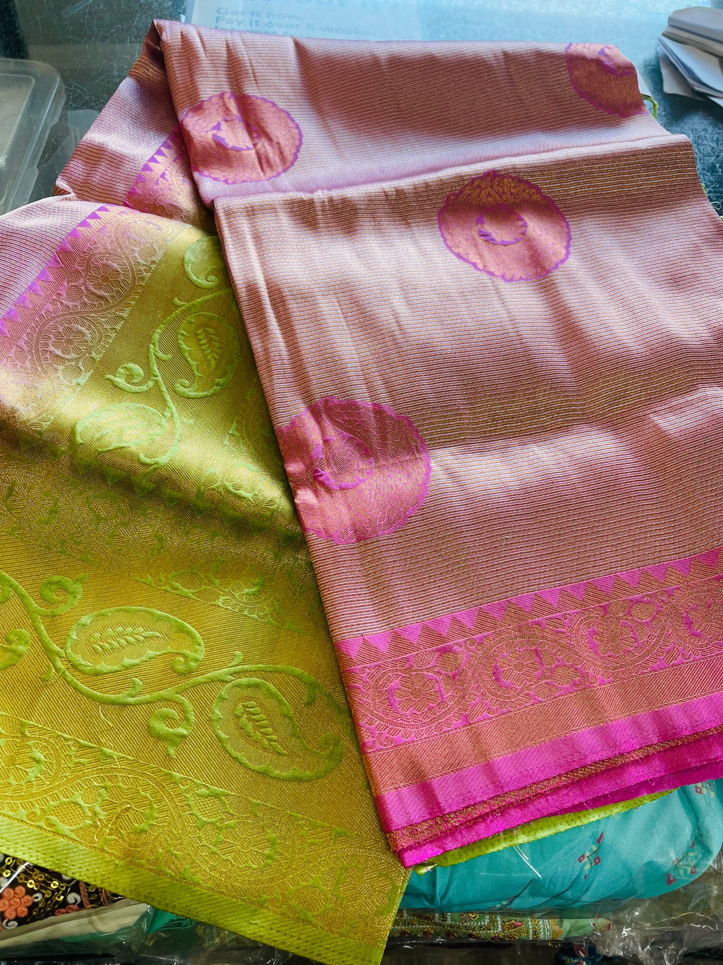 Beautiful designer stylish silk saree