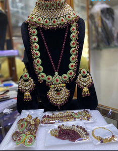 Beautiful designer bridal necklace set