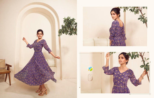 Beautiful designer indowestern dress/kurti