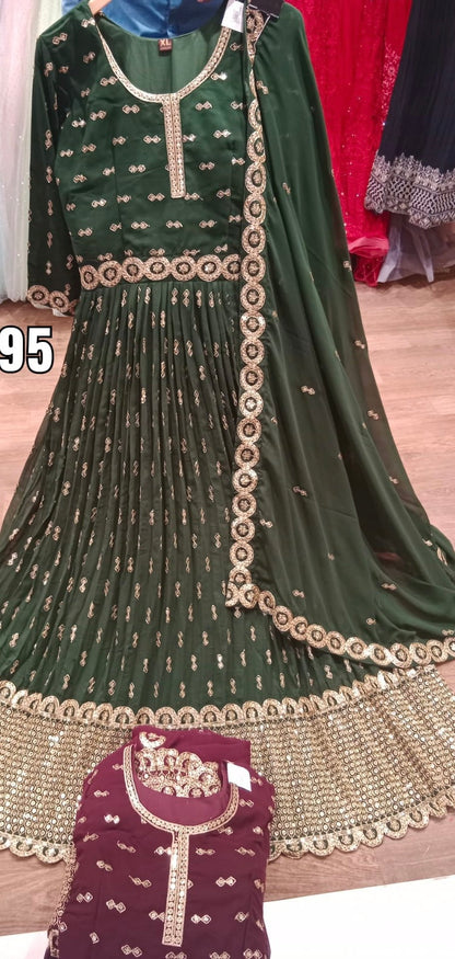 Beautiful designer anarkali suit