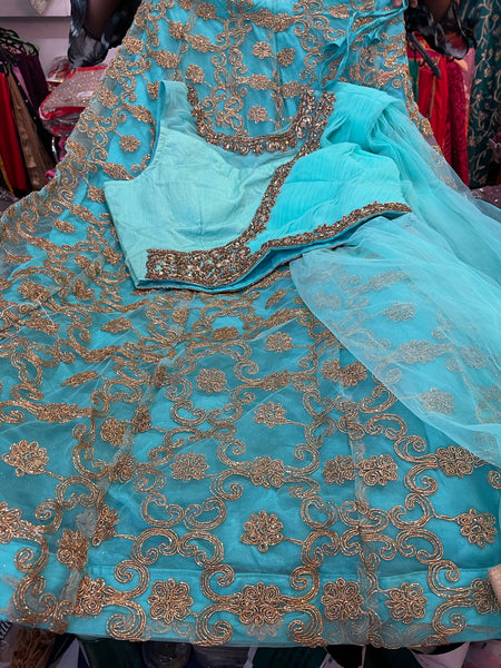 Beautiful designer lengha choli suit