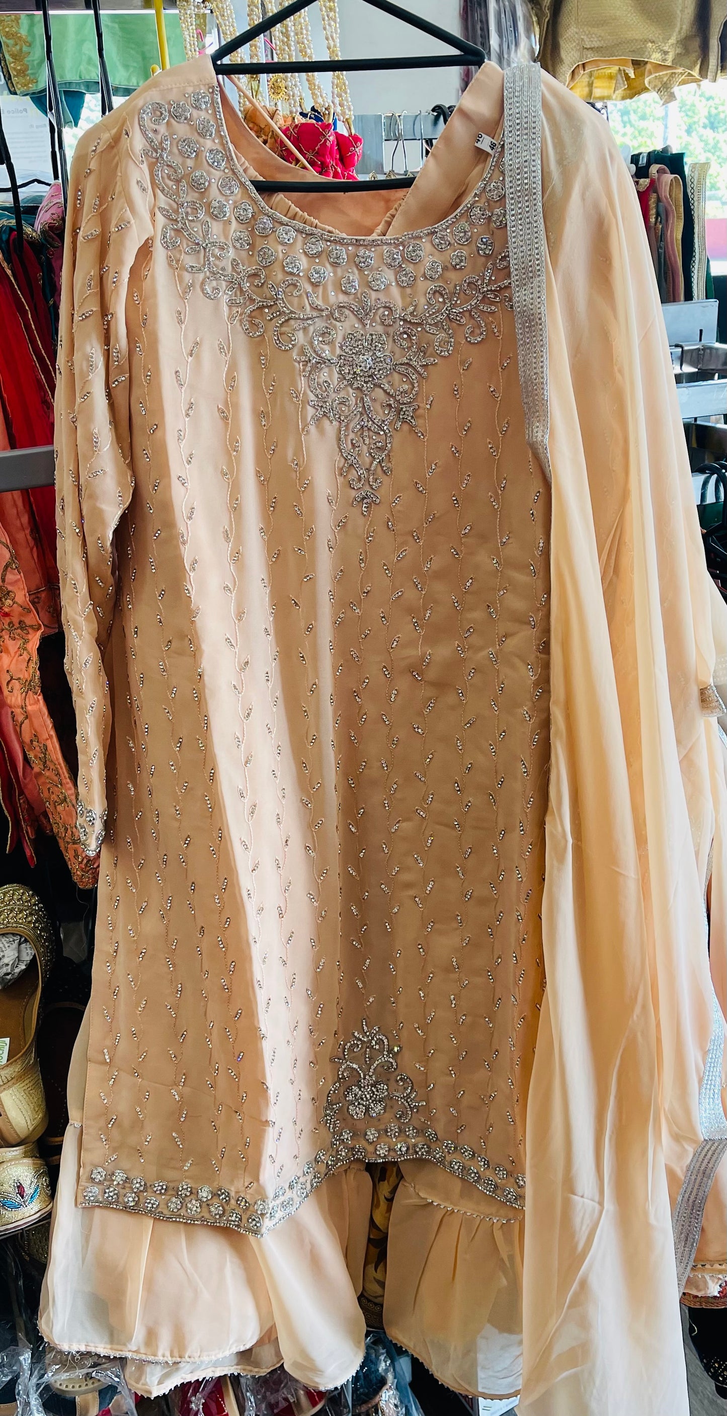 Beautiful designer sharara suit