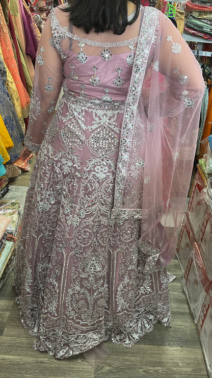 Beautiful designer gown style anarkali suit