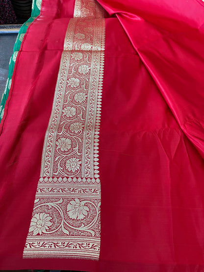 Beautiful designer pure silk saree