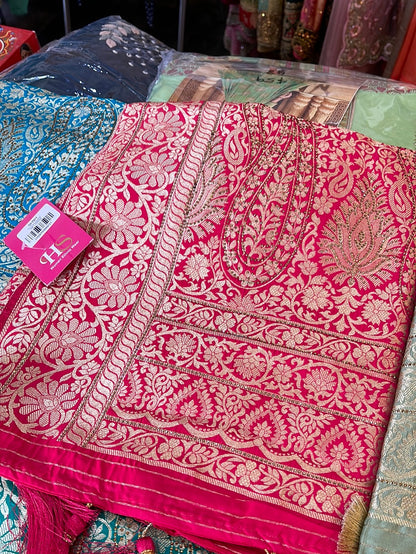 Beautiful designer silk saree