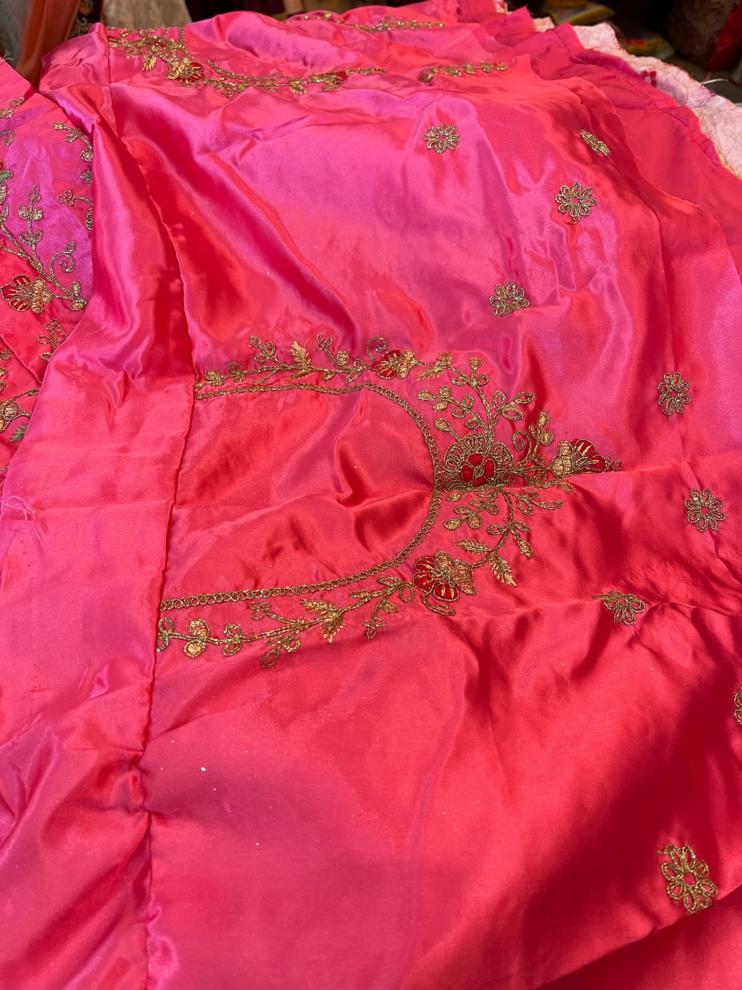 Beautiful designer Semi stitch lengha choli