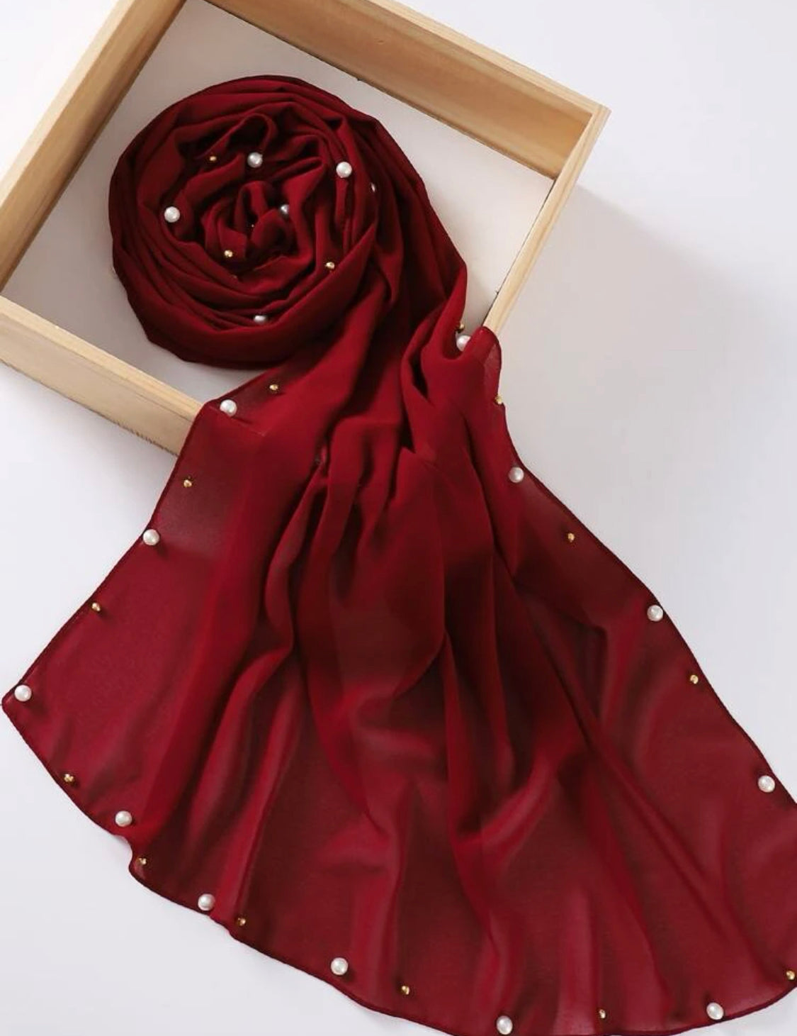 Beautiful designer chiffon scarf