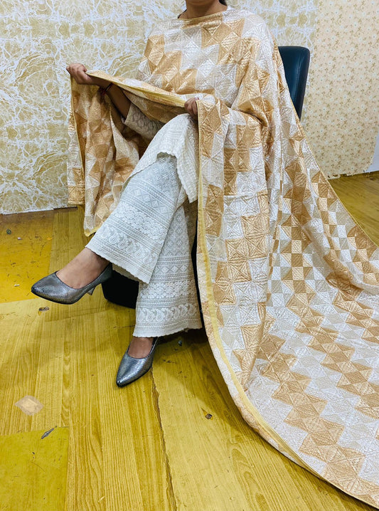 Beautiful designer phulkari dupptta