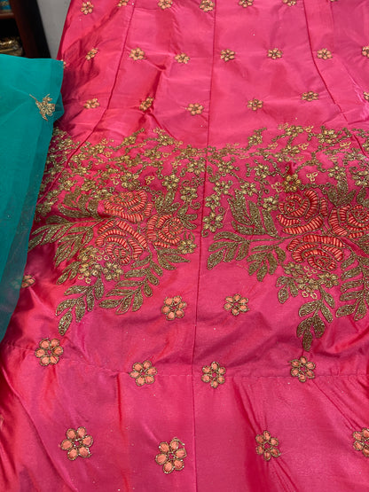 Beautiful designer Semi stitch lengha choli