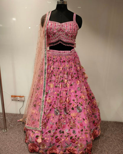 Beautiful designer ready made lengha choli