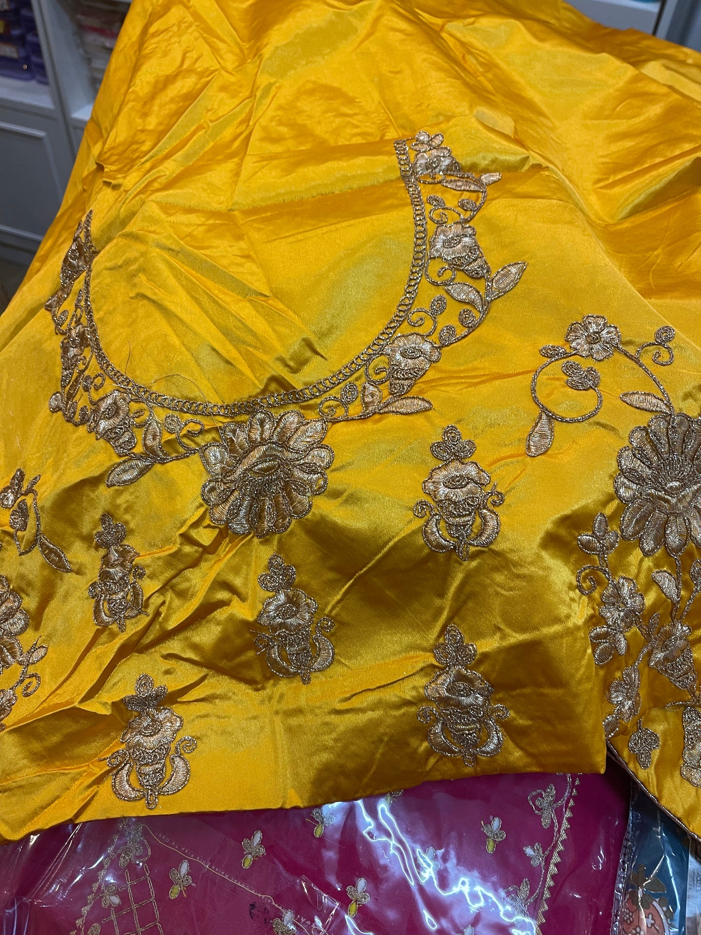 Beautiful designer semi stitch lengha choli