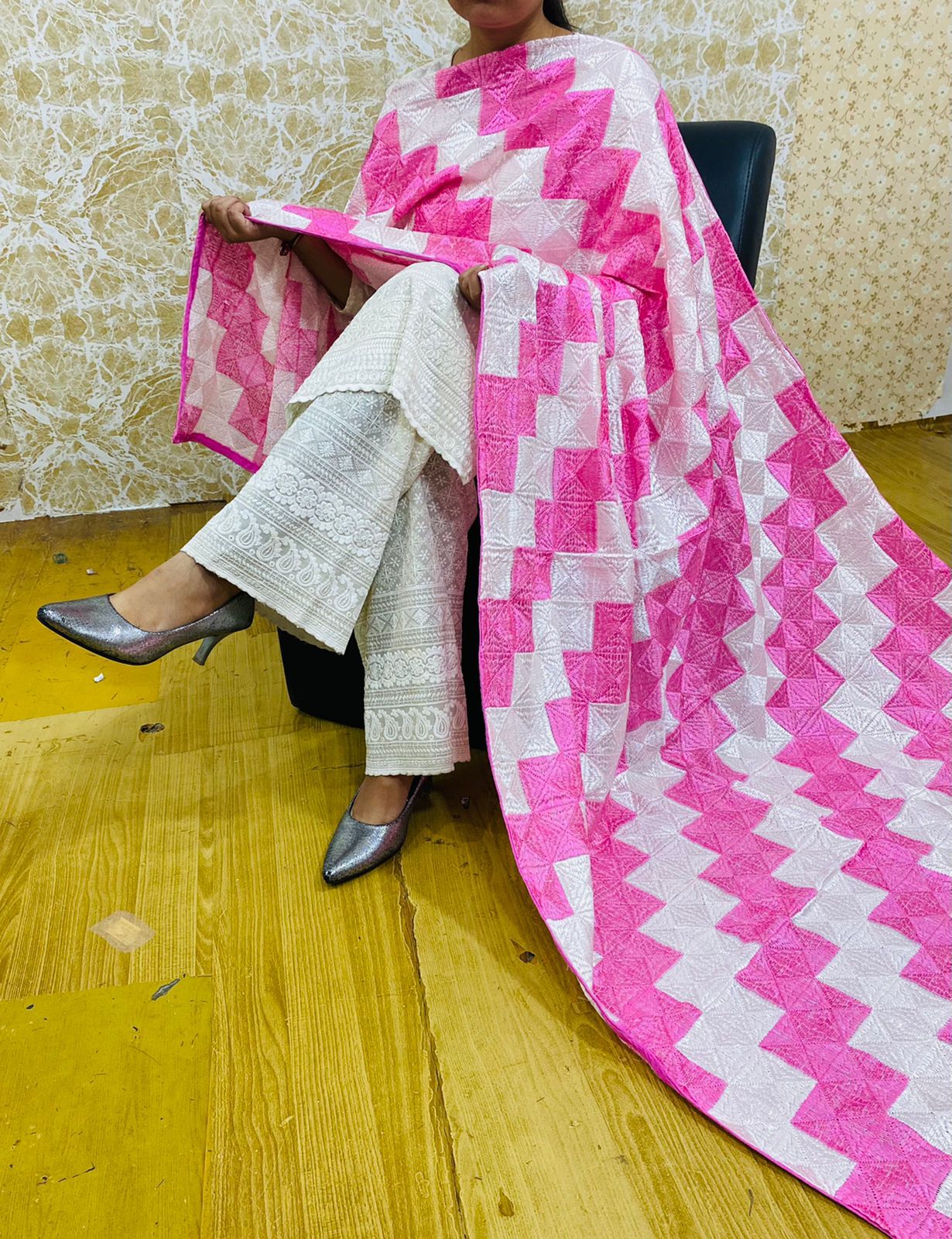 Beautiful designer phulkari dupptta